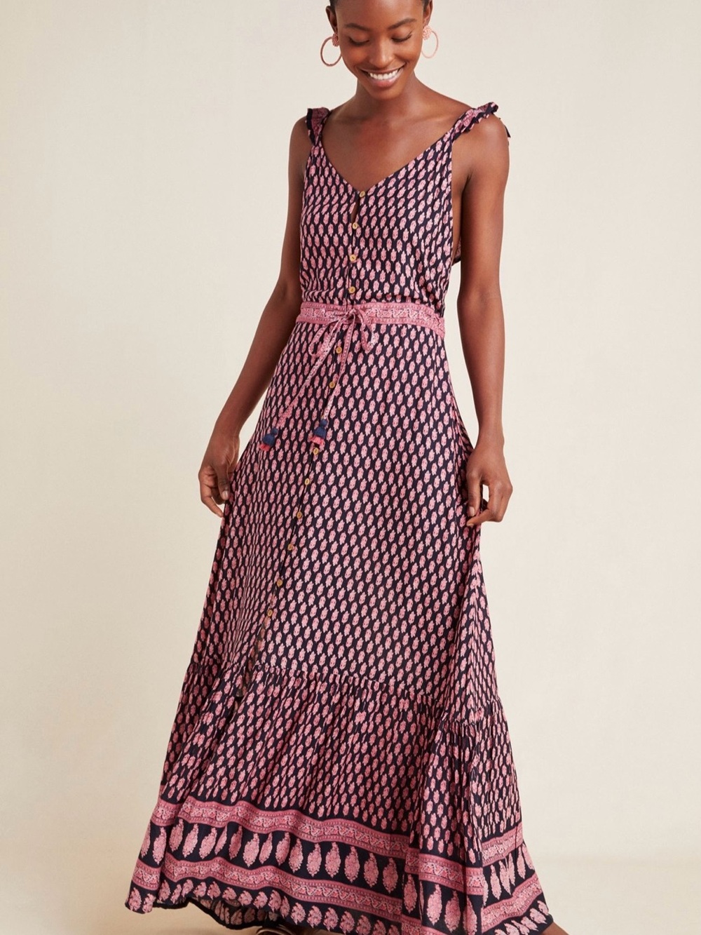 Raga Gracie Tie-Waist Maxi Dress